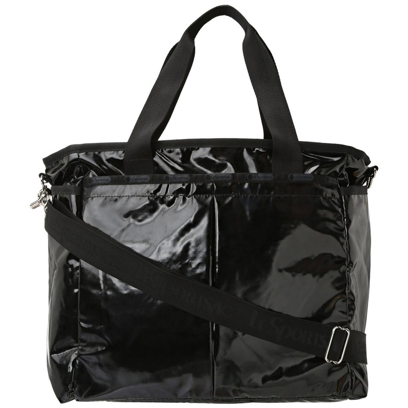 LeSportsac Ryan Baby Bag – Black Patent