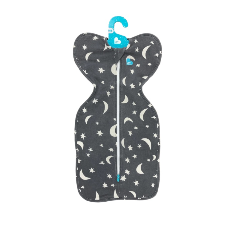 Love To Dream Swaddle UP Original 1.0 Sleep Sack, Newborn, Charcoal Big Sky