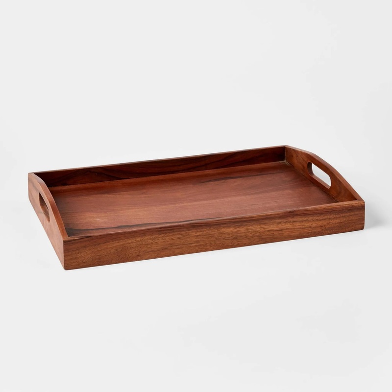 20″ x 13″ Wood Signature Serving Tray