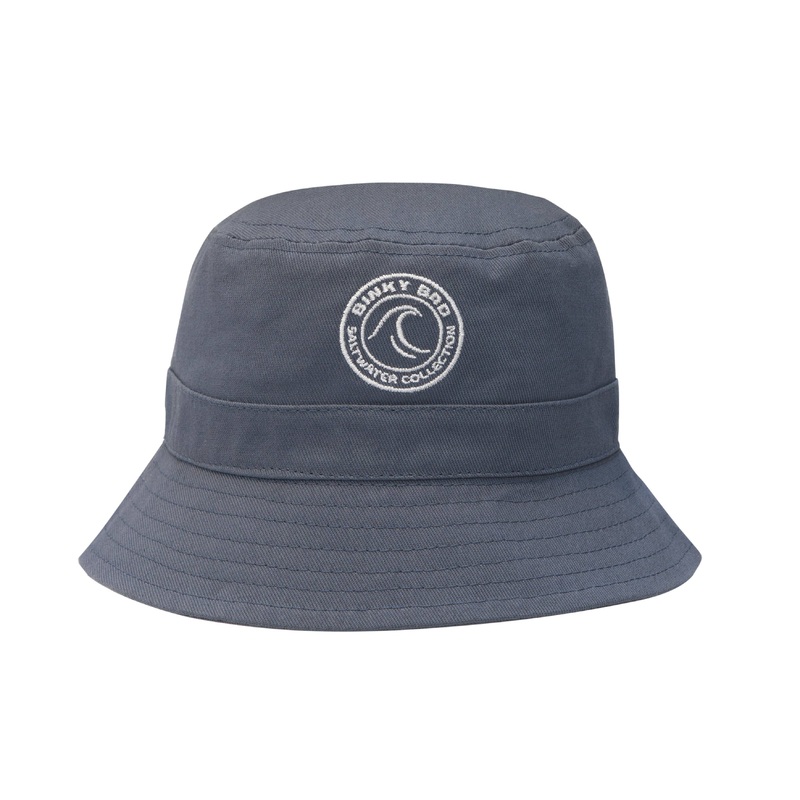 BinkyBro- Salt Creek (Blue Charcoal) Bucket Hat