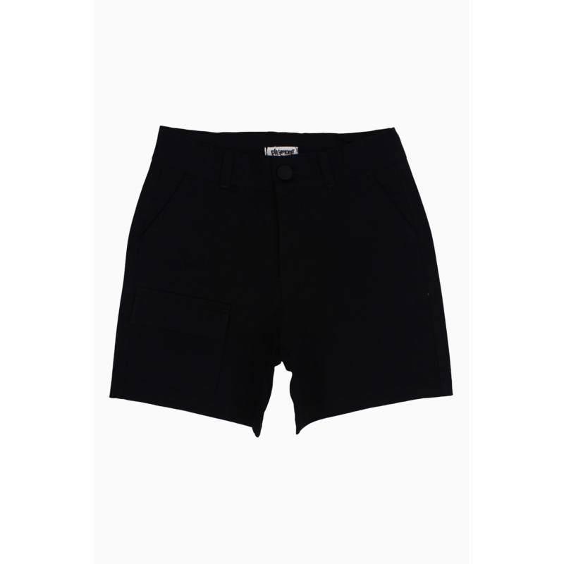 Boys Gabardine Shorts  Black