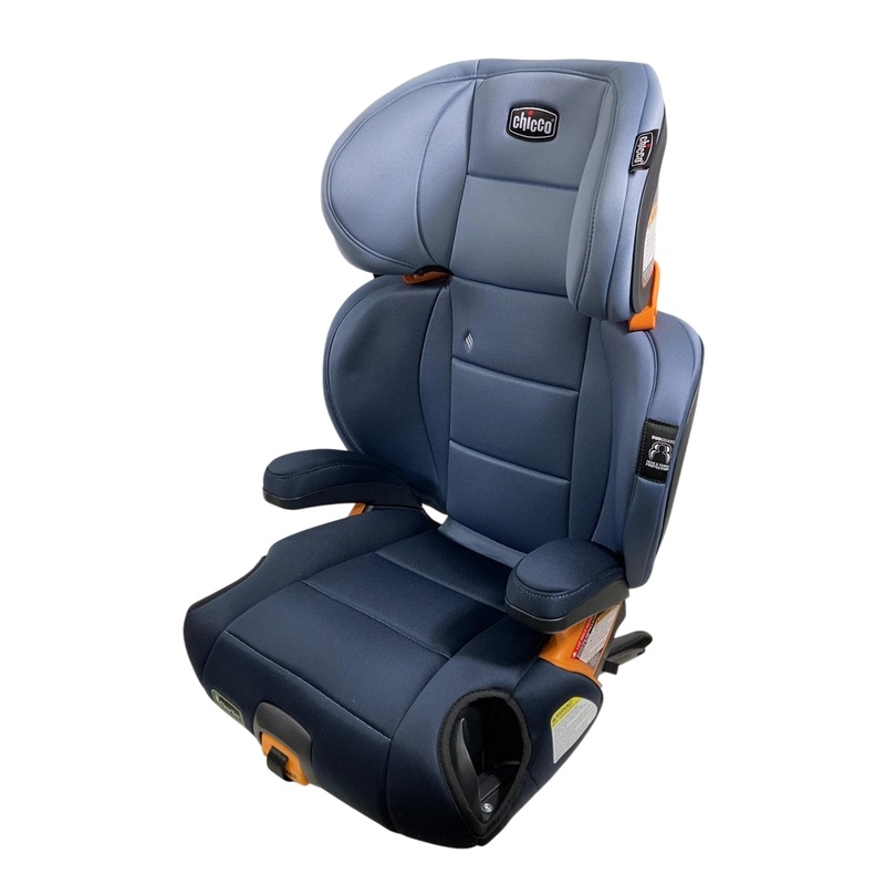 Chicco KidFit 2-in-1 Belt Positioning Booster Car Seat, 2024, KidFit ClearTex Plus Reef