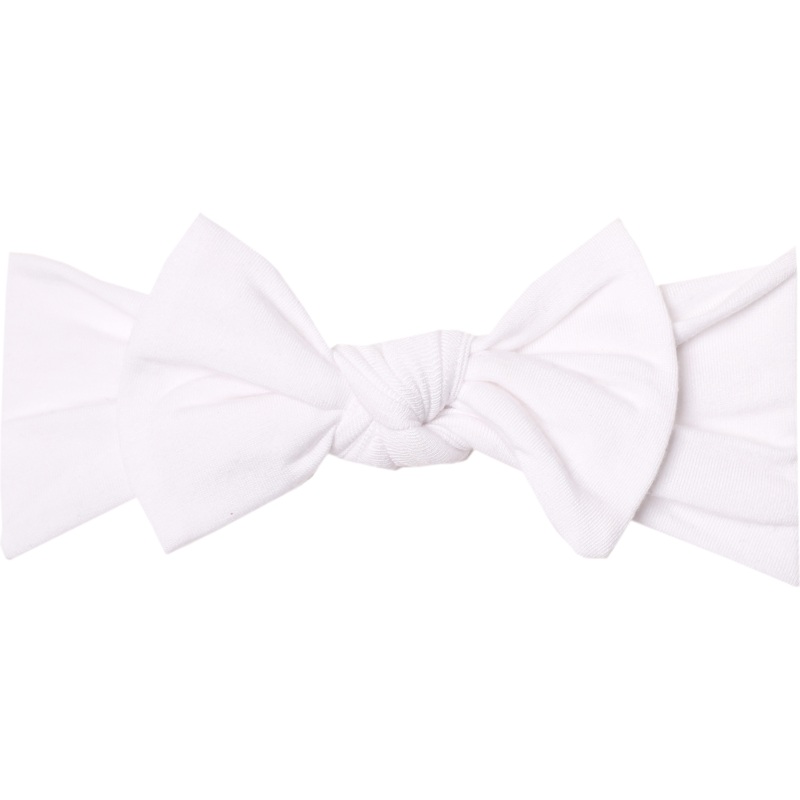 Copper Pearl Knit Headband Bow | Dove