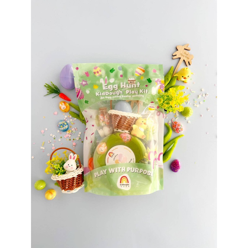 Earth Grown KidDoughs Egg Hunt KidDough Play Kit
