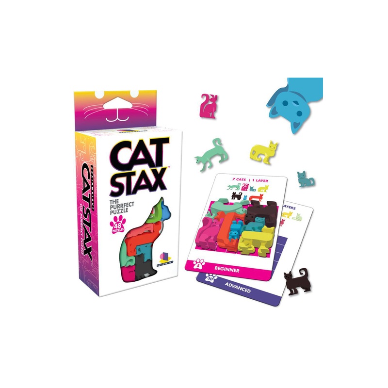 Gamewright Cat Stax: The Purrfect Puzzle