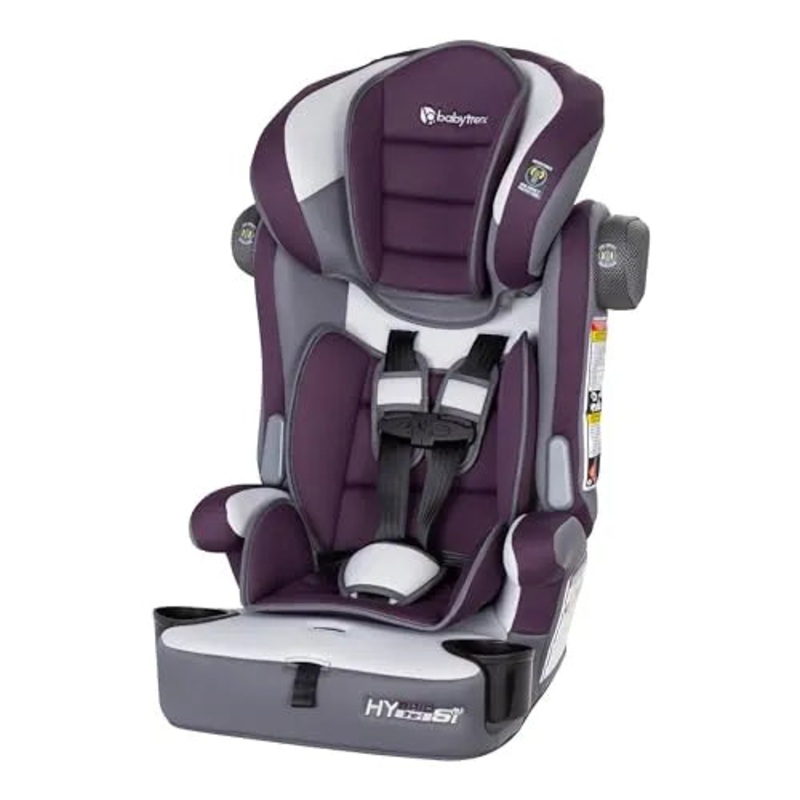 Hybrid SI 3-in-1 Combination Booster Seat with Side Impact Protection – Dash Plum