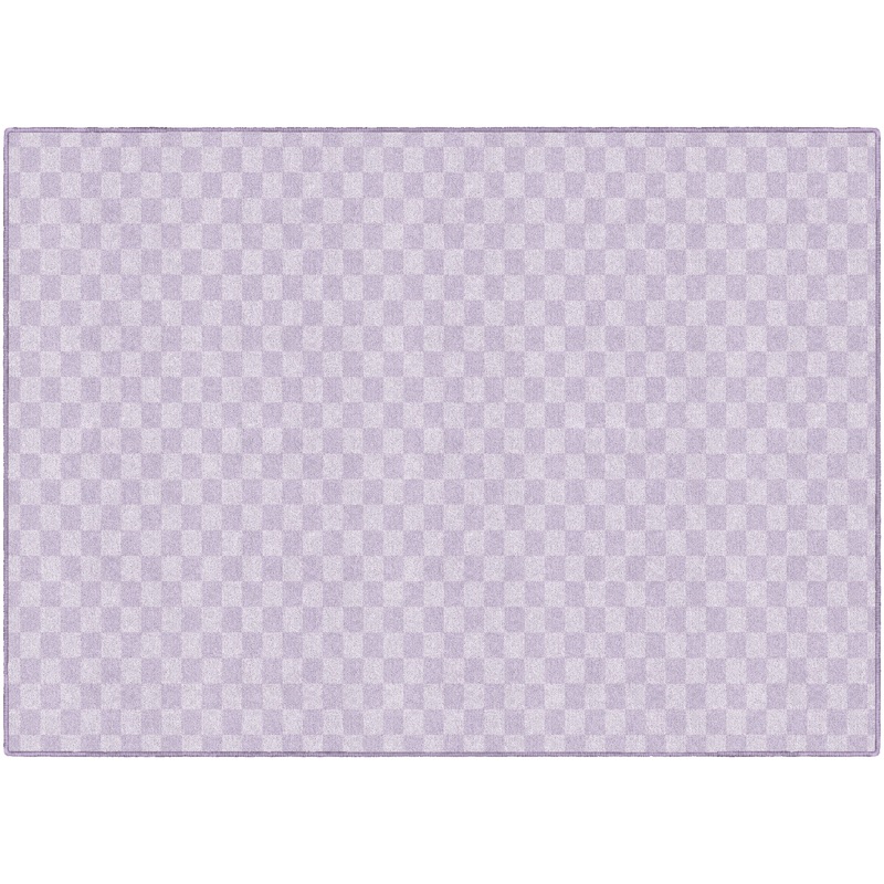 Lavender Checkerboard Rug By Schoolgirl Style