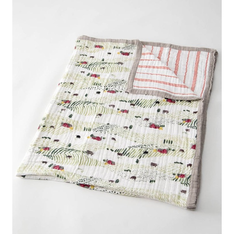 Little Unicorn Cotton Muslin Big Kid Quilt – Rolling Hills