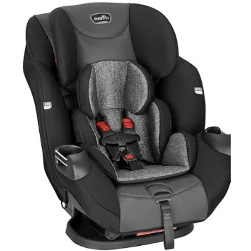 Symphony Sport All-In-One Convertible Car Seat – Charcoal Shadow Black
