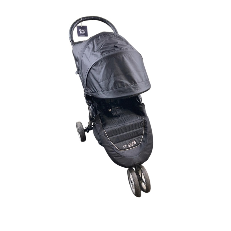 Baby Jogger City Mini Single Stroller, 2017, Jet