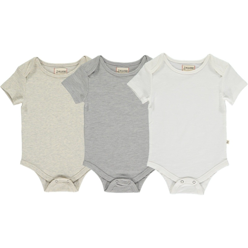 Me & Henry Walty Pale Solids Tees