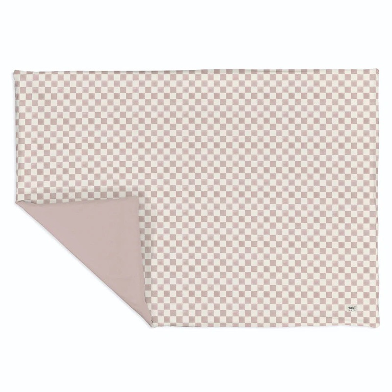 Toki Kids Epic Padded Play Mat 60″ x 84″, Checker Gumdrop