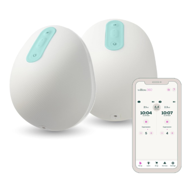 Willow Wearable Breast Pump 360, 24mm, Pumps/Flanges/Milk Bags