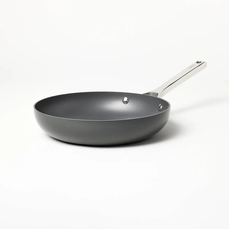 10″ Nonstick Hard Anodized Frypan Dark Gray