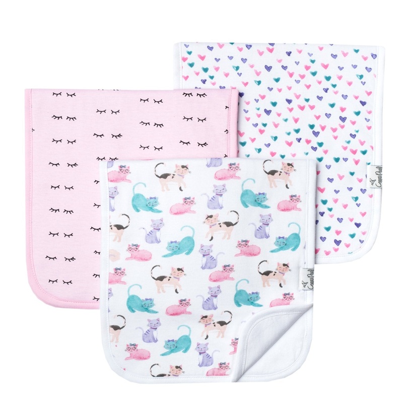 Copper Pearl Premium Burp Cloths | Sassy