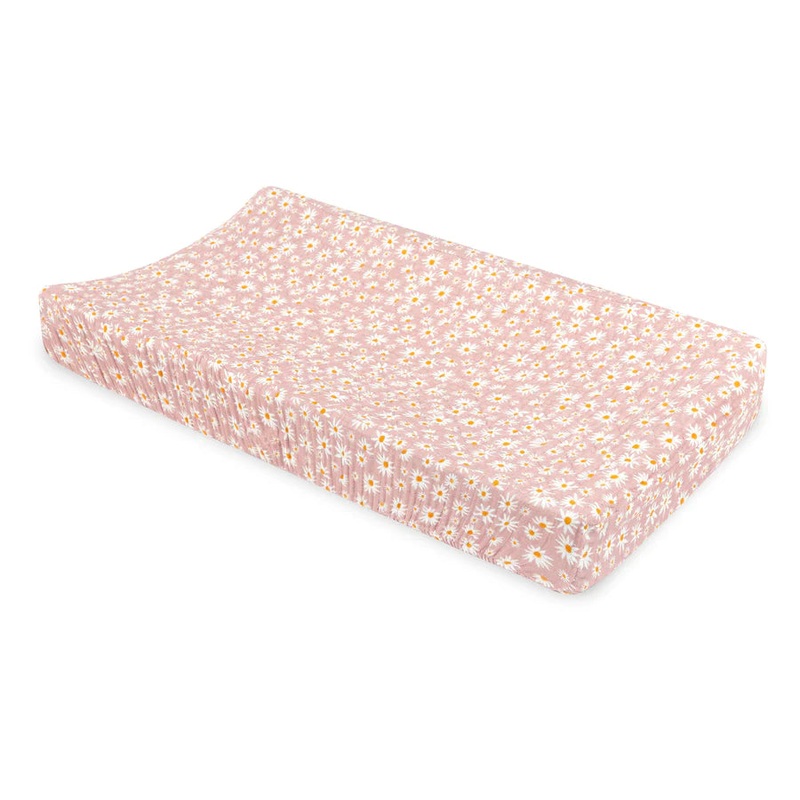 Muslin Changing Pad Cover – Daisy