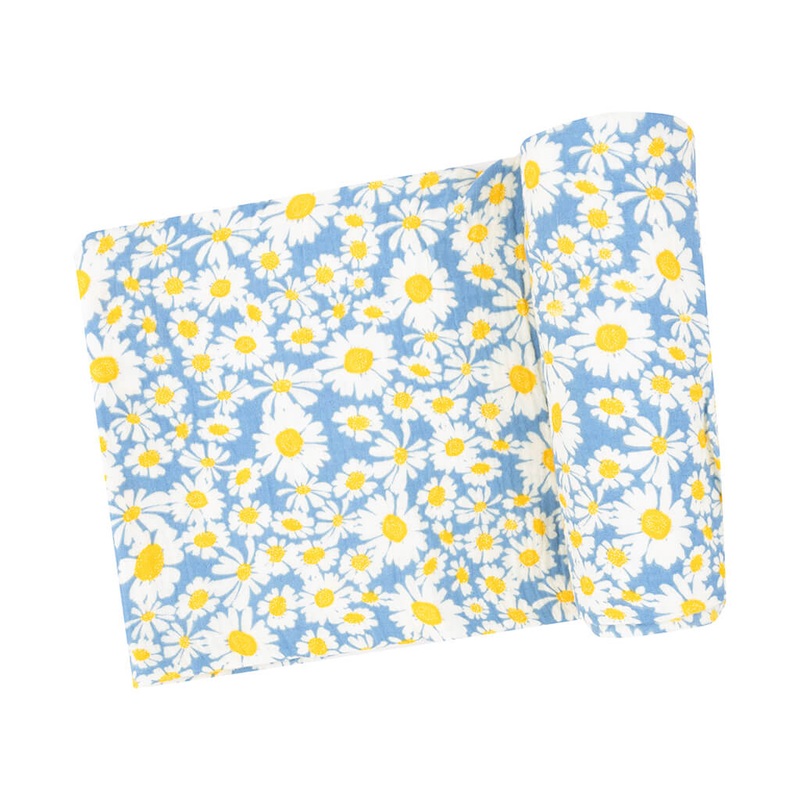 Muslin Swaddle Blanket Shasta Daisy
