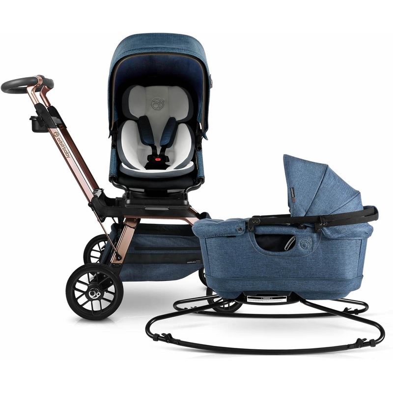 Orbit Baby G5 Stroll & Sleep Travel System – Rose Gold/Melange Navy