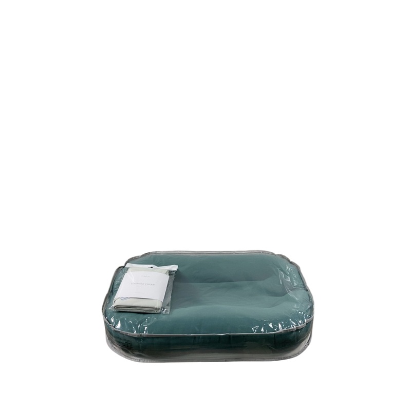 Snuggle Me Organic Sensory Infant Lounger with Cover, Moss, Sage
