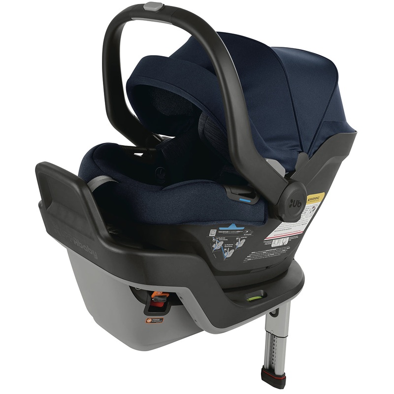 UPPAbaby MESA MAX Infant Car Seat with Load Leg and Anti-Rebound Bar – Noa (Navy Melange)