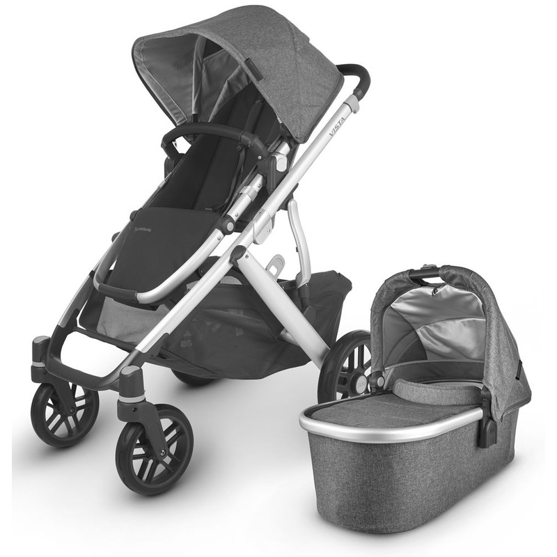 UPPAbaby Open Box 2020 Vista V2 Stroller – Jordan (Charcoal Melange)