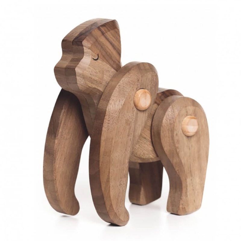 Wooden Animal Gorilla