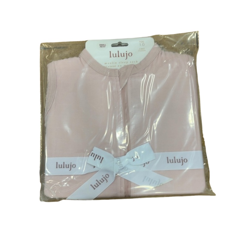 Lulujo Muslin Sleep Sack, Small, Ballet Slipper