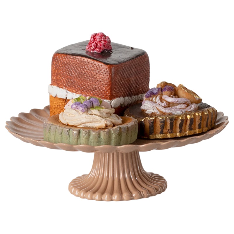 Maileg Mini Cakes And Cakestand