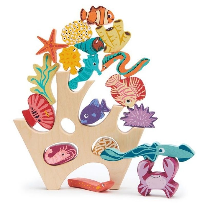 Stacking Coral Reef Stacking Game