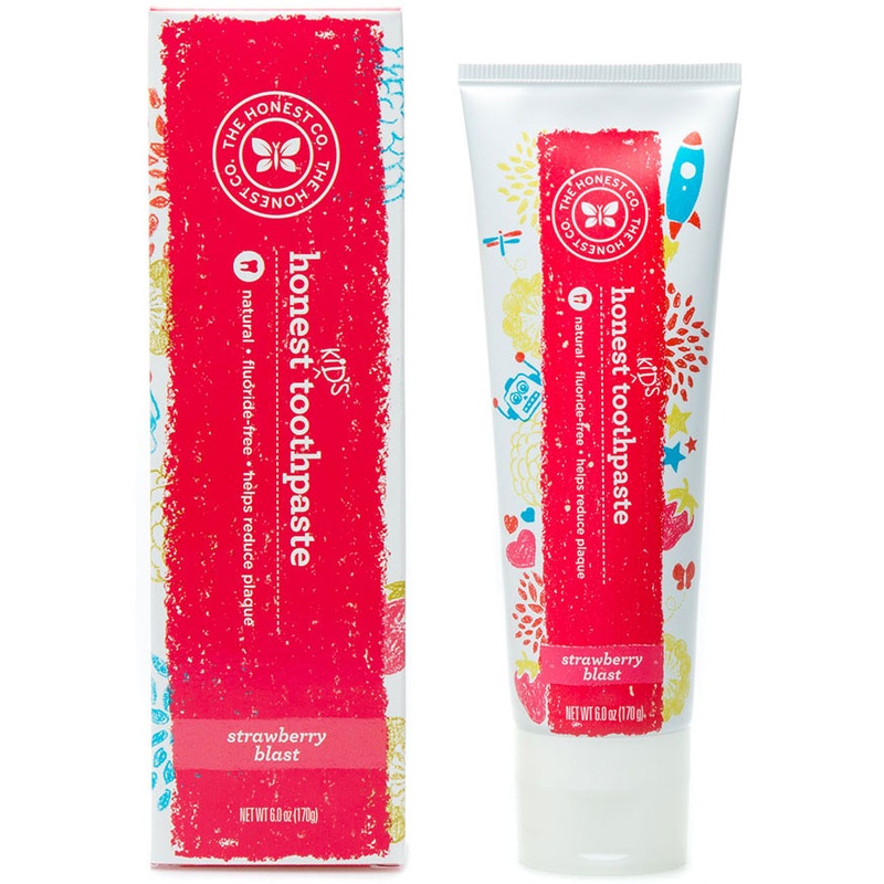 The Honest Company Strawberry Kids Toothpaste – 6 oz