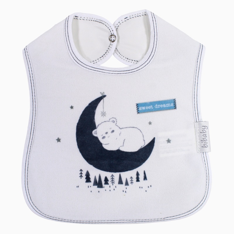 Unisex Bib – Sleeping Bear Print