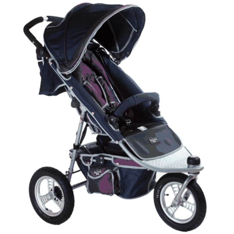Valco Runabout Tri Mode Single Jogging Stroller 2008 Sonic Navy