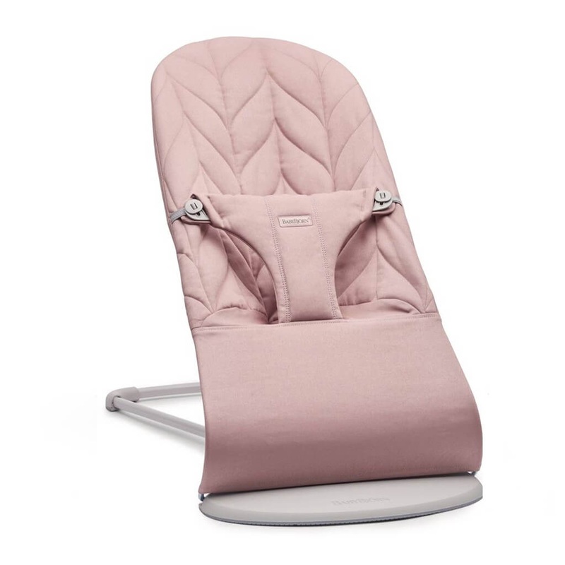 Bouncer Bliss Woven Petal Quilt Dusty Pink