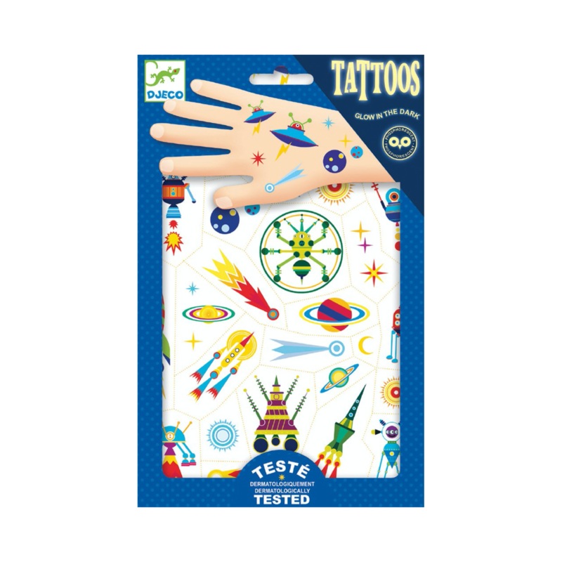 DJECO Tattoos Space Oddity