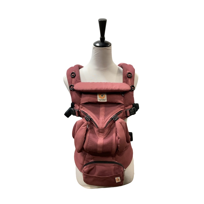 Ergobaby Omni 360 Cool Air Mesh Baby Carrier, Plum