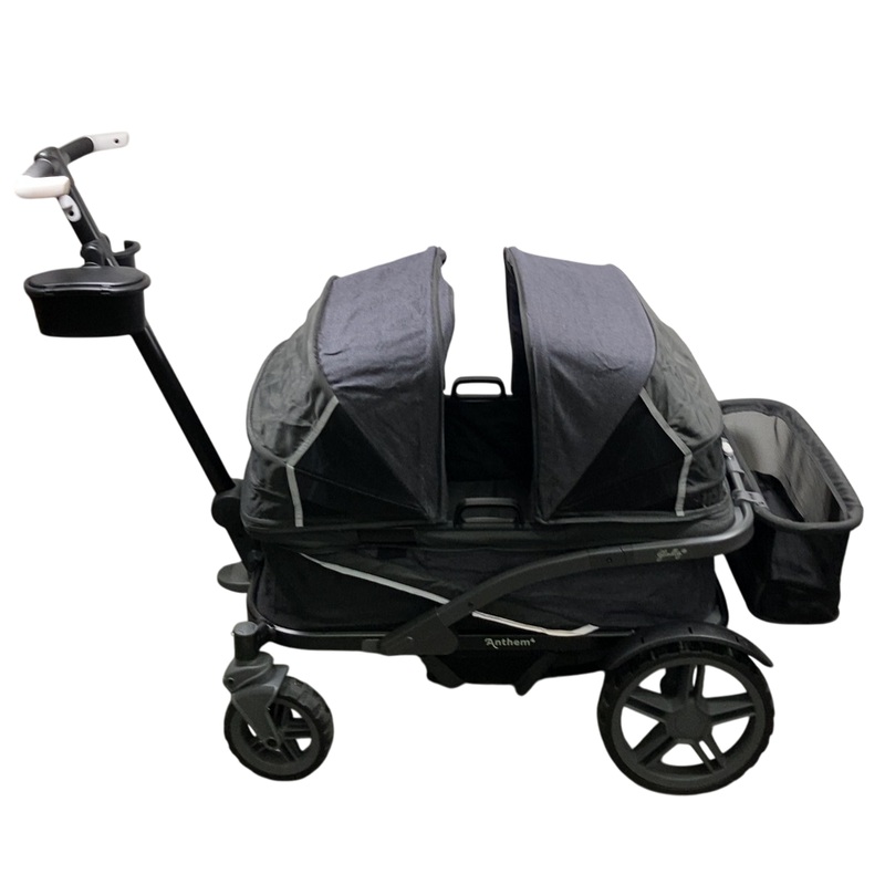 Gladly Family Anthem4 Classic 4 Seater All Terrain Wagon Stroller, Special Edition Graphite