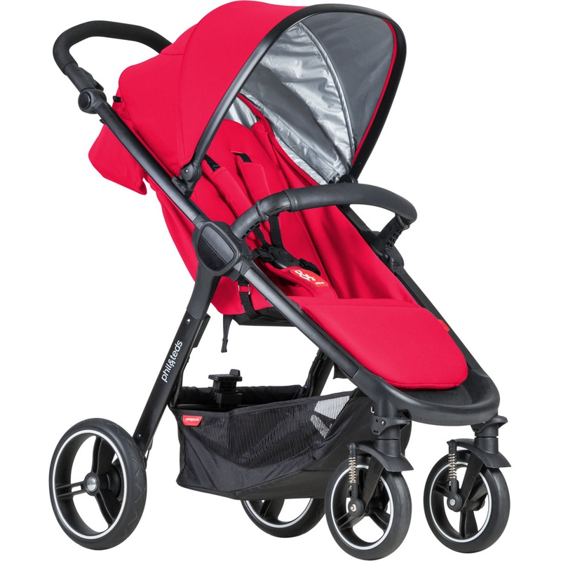 Phil & Teds Smart Buggy V3 – Cherry