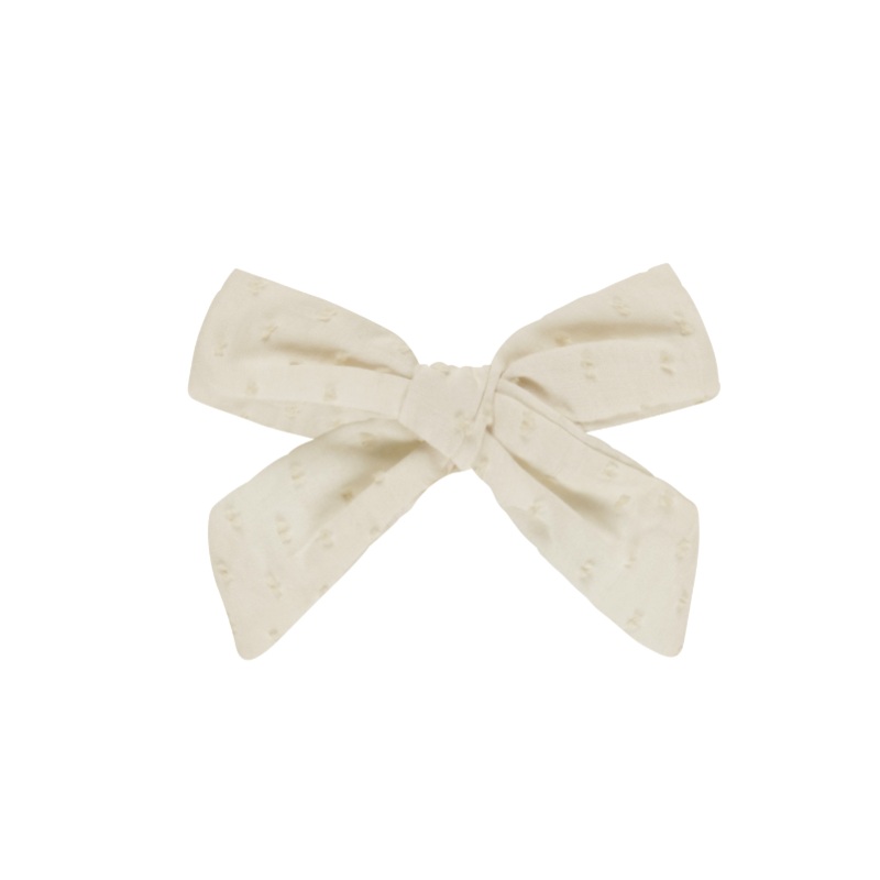 Rylee + Cru Bow Clip – Natural