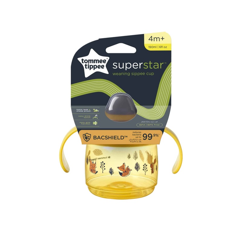 Superstar Sippee Weaning Cup  Yellow