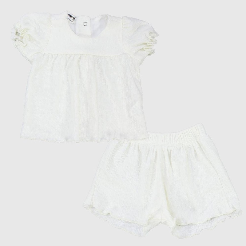 White 2-Piece Outfit Set