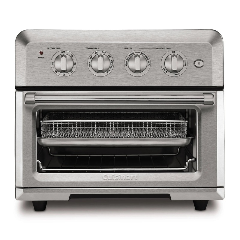 1800W Air Fryer Toaster Oven Stainless Steel Finish- TOA55 (See Description)