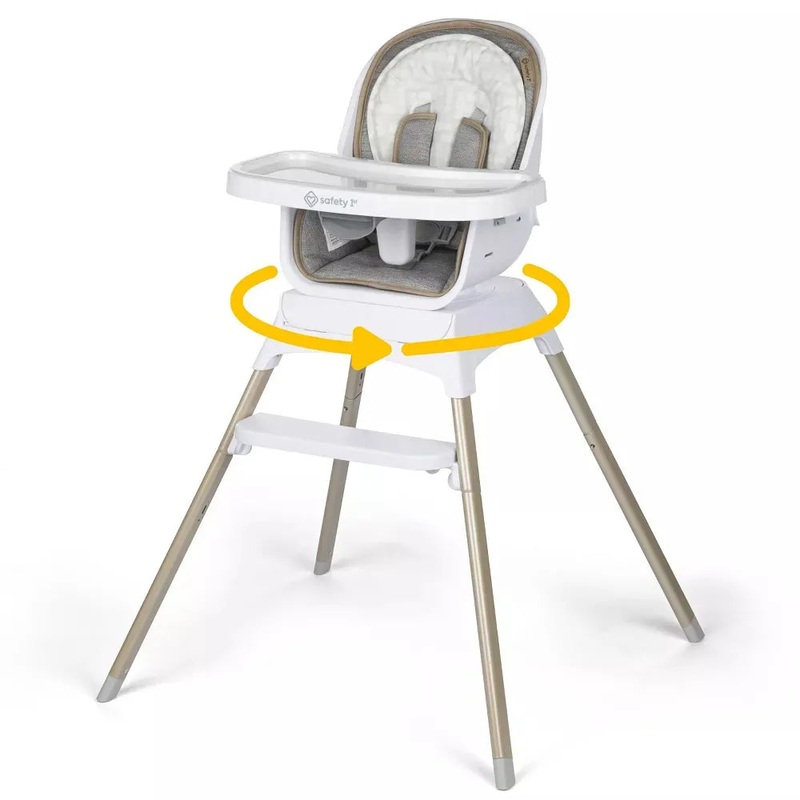 Grow and Go Rotating High Chair – French Gray (See Description)
