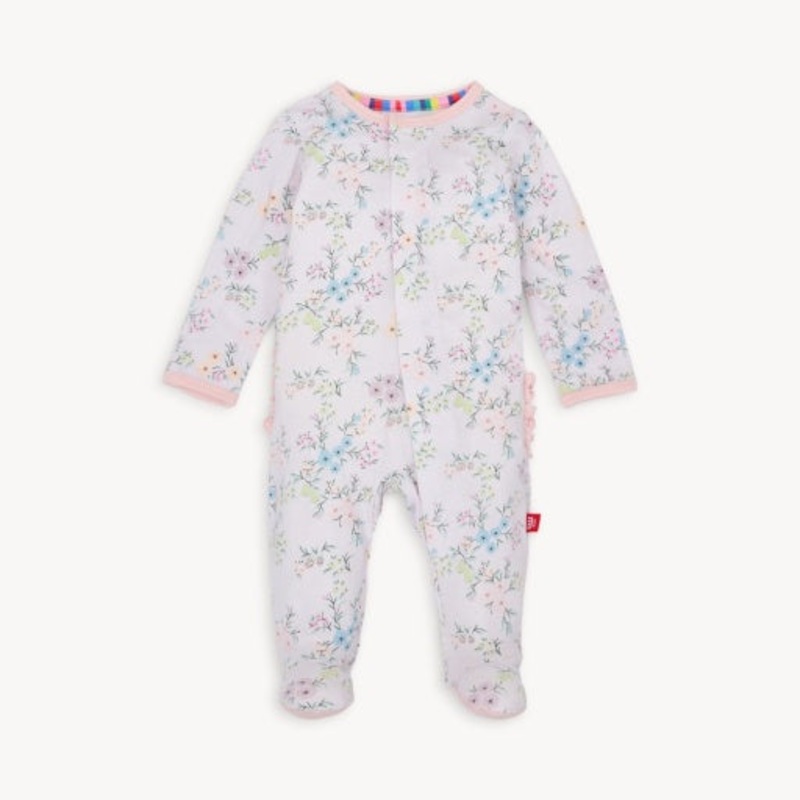 Magnetic Me Emily Modal Footie With Ruffle