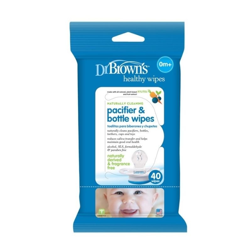 Pacifier & Bottle Wipes – 40pk