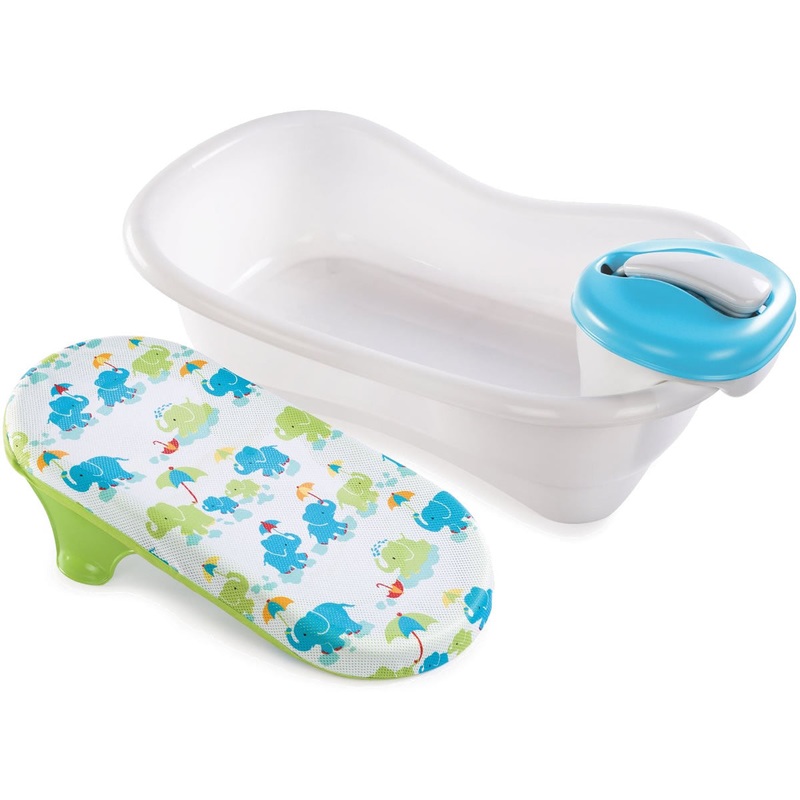 Summer Infant Newborn-to-Toddler Bath Center & Shower – Neutral