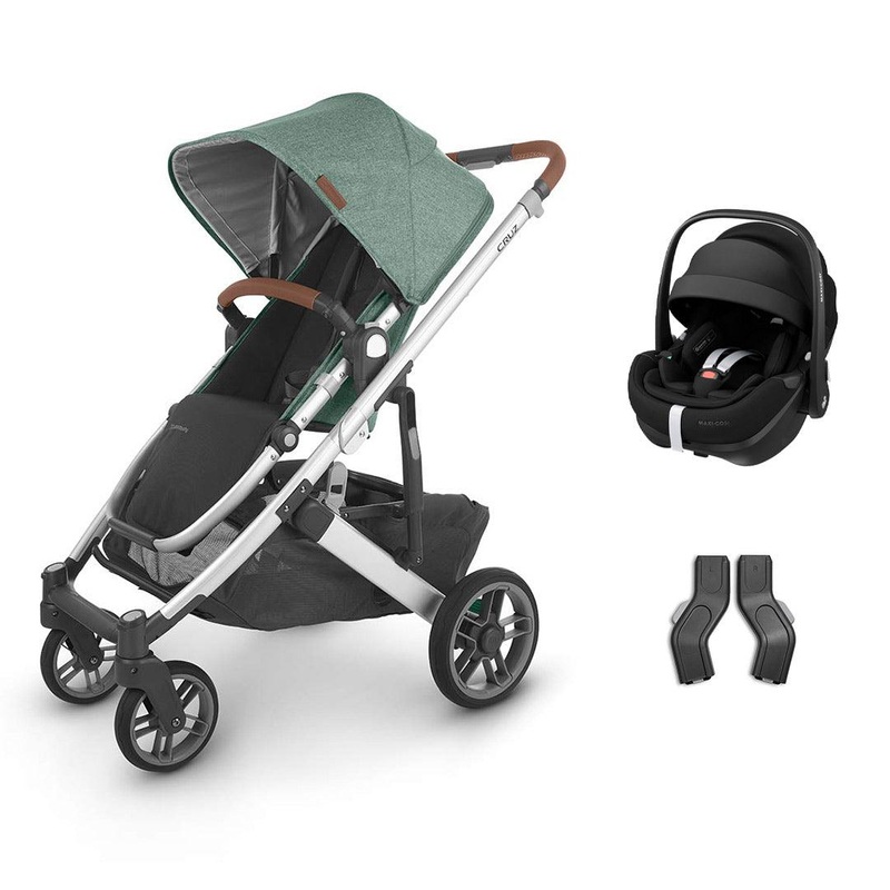 UPPAbaby CRUZ V2 + Pebble 360 Pro 2 Travel System – Emmett