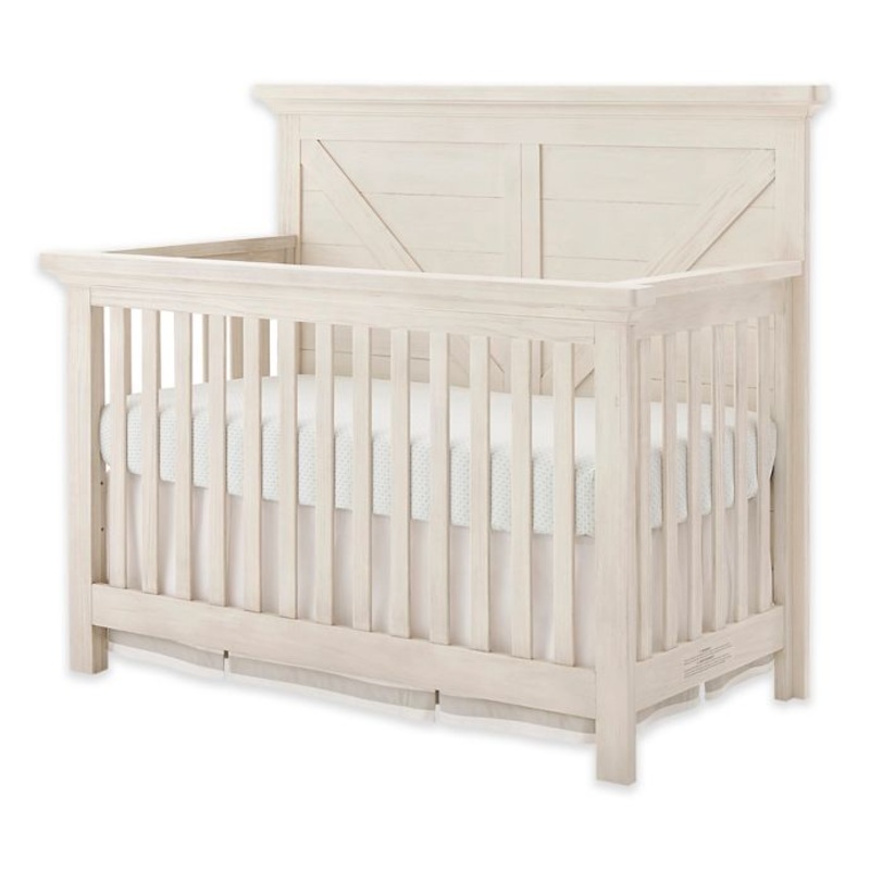 Westwood Design Westfield Crib Brushed White