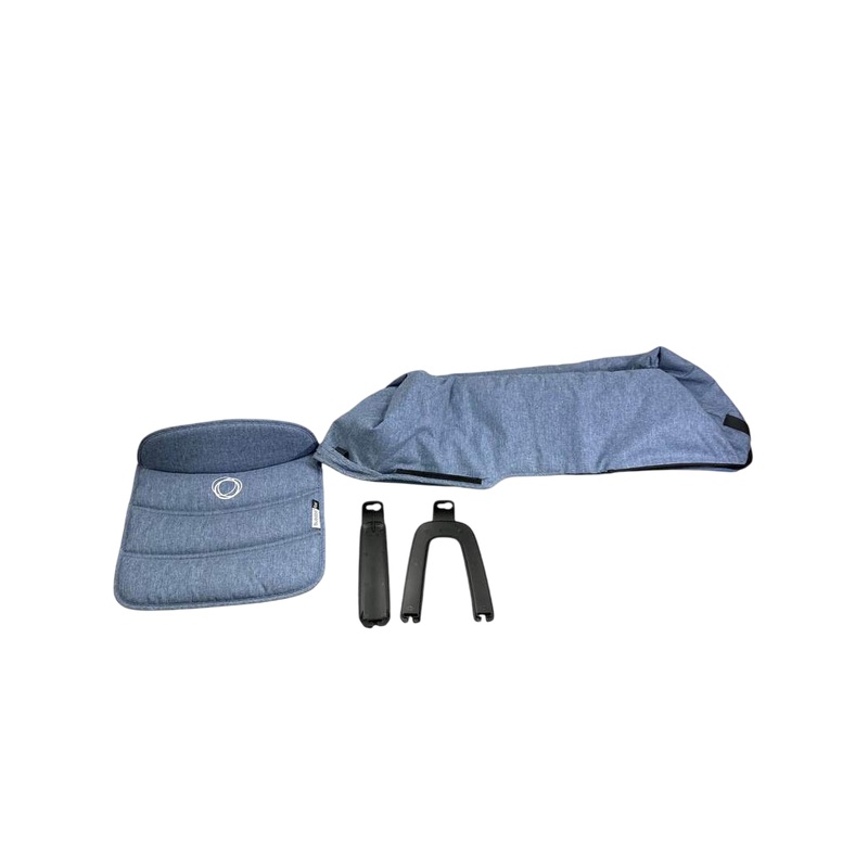 Bugaboo Fox 2 Bassinet Fabric Set, Blue Melange