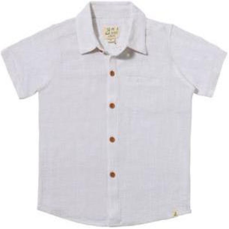 Me & Henry Newport Woven Shirt | White