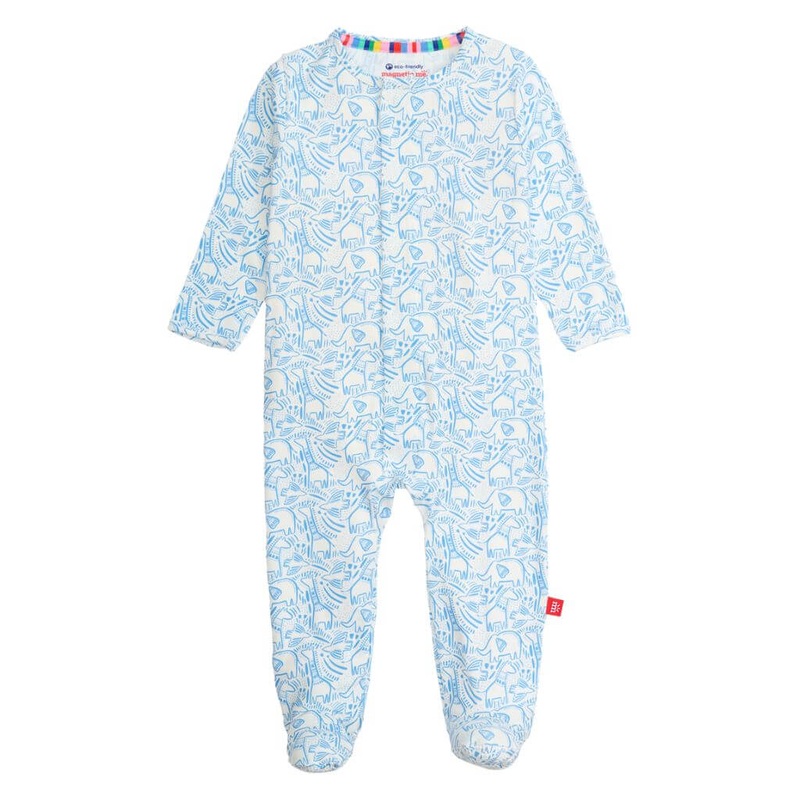 Modal Footie Herds Of A Feather Blue